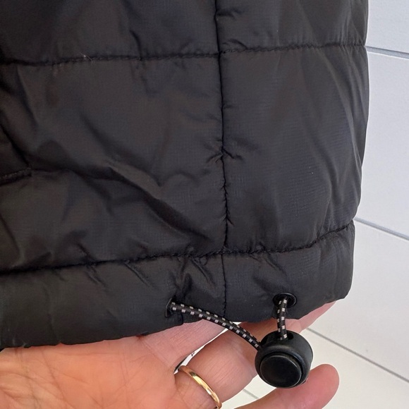 Alpine Design Shortie Eco-trail Lightweight Black Quilted 2 Pocket Puffer Vest - Picture 12 of 13